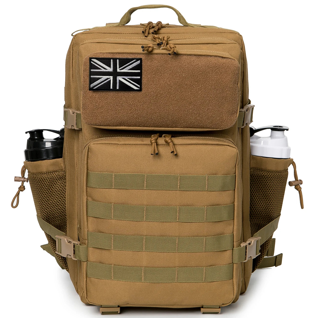 ANDRICOS 45L Field Operations Backpack — ReFire Gear MOLLE Outdoor Rucksack with Bottle Holder, Multi-Compartment Carry & 3-Day Field Pack Design