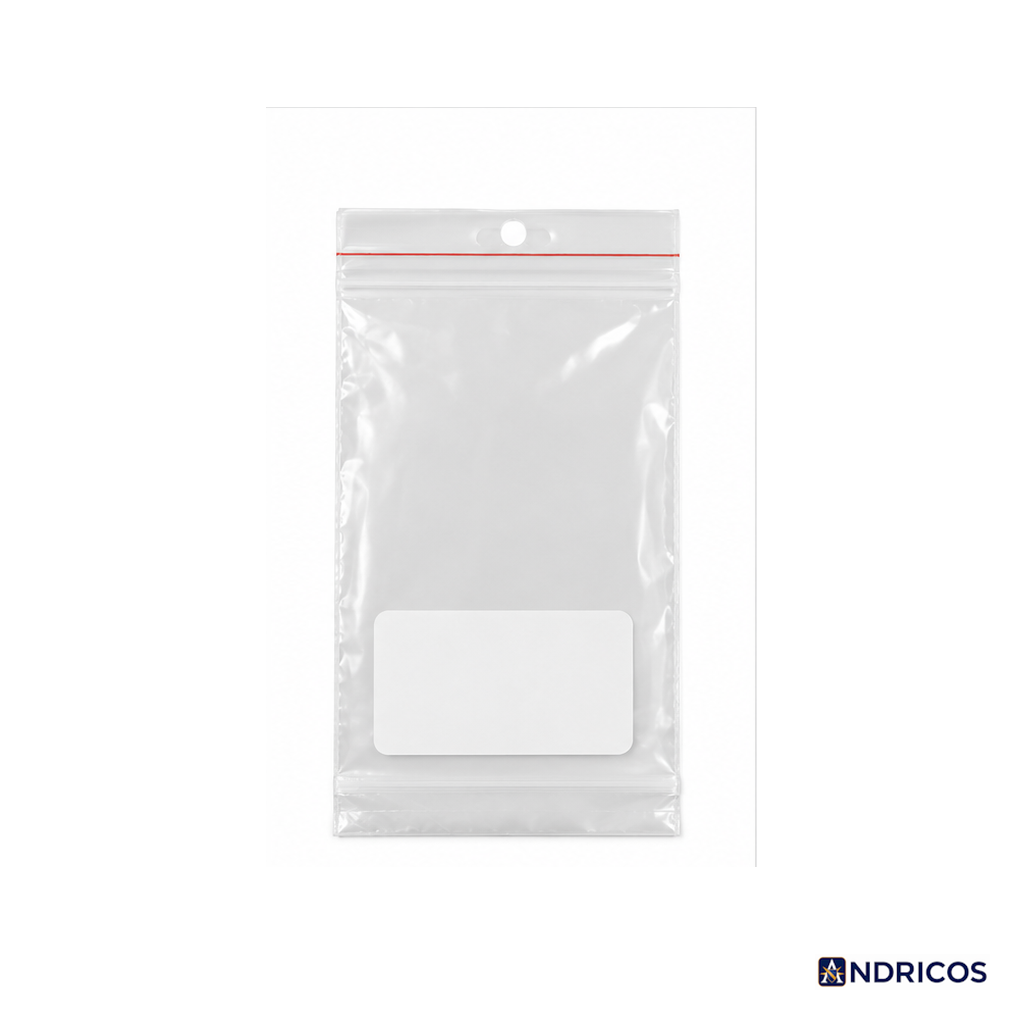 ANDRICOS Field Sampling Bags — Aseptic-Style Water Quality & Homogenisation Sample Bags with Wire Closure for Field, Lab & Environmental Collection