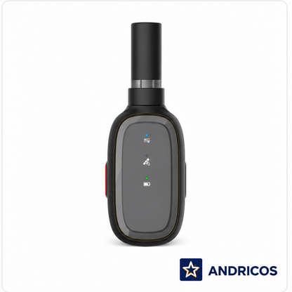 ANDRICOS Dual-Band GNSS Handheld Terminal — Minewsemi GE3PGS51 L1/L5 Positioning Device with RTK Engine Support, IP67 Housing, Bluetooth & Optional 4G