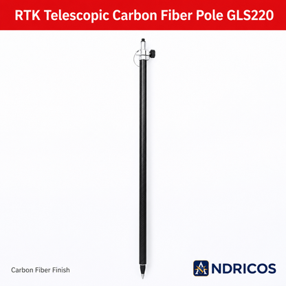 ANDRICOS Survey Pole Support Holder — Aluminium Two-Leg / Three-Leg Support for RTK, GPS, Prism Rods & Field Measuring Poles