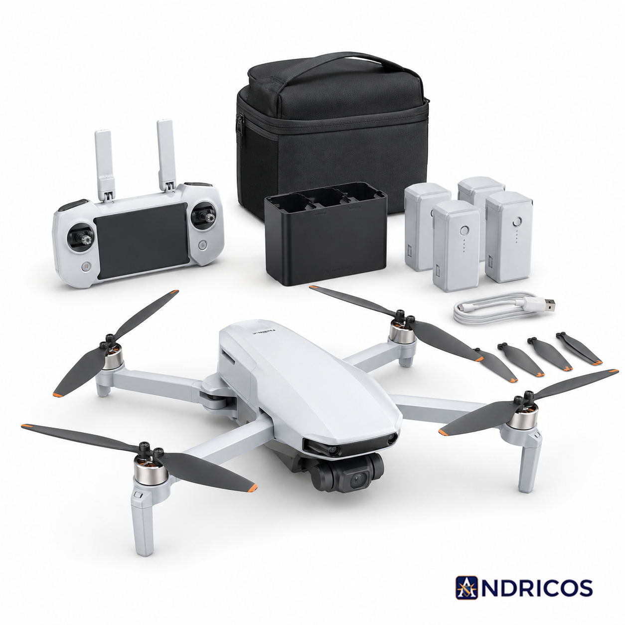 ANDRICOS Entry Field Imaging Drone — Potensic ATOM SE Under 249g GPS 4K Camera Drone with Auto Return, EIS Stabilisation, 4KM Transmission, Follow Me & Waypoint Flight