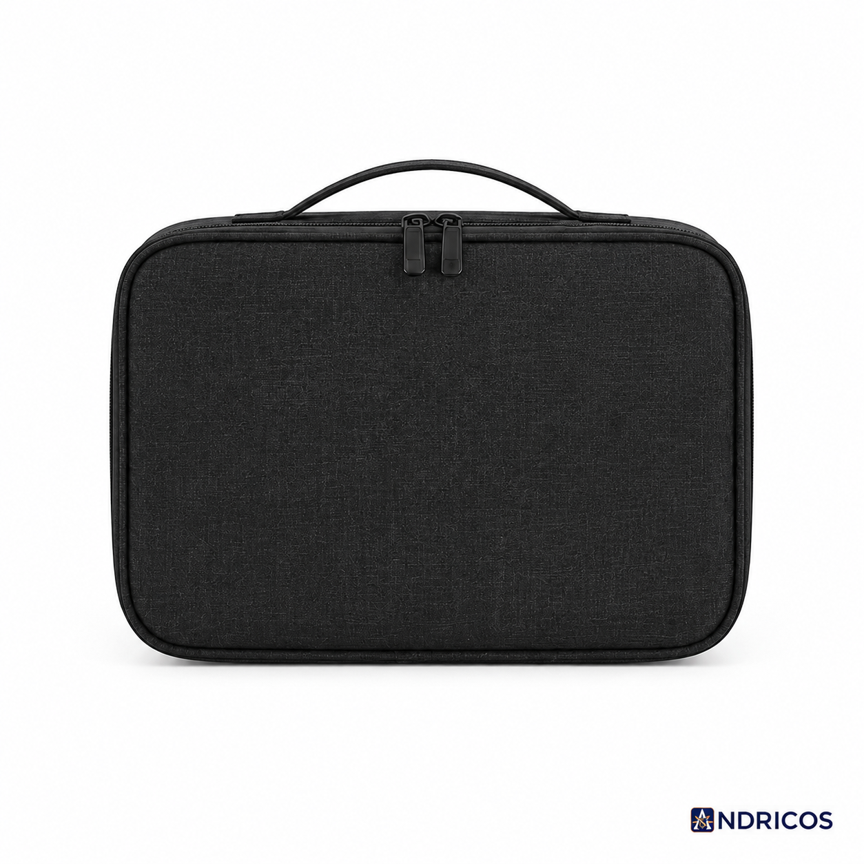 ANDRICOS Portable Tech Cable Organiser — Oxford Travel Storage Bag for USB Cables, Chargers, Plugs, Adapters & Digital Accessories