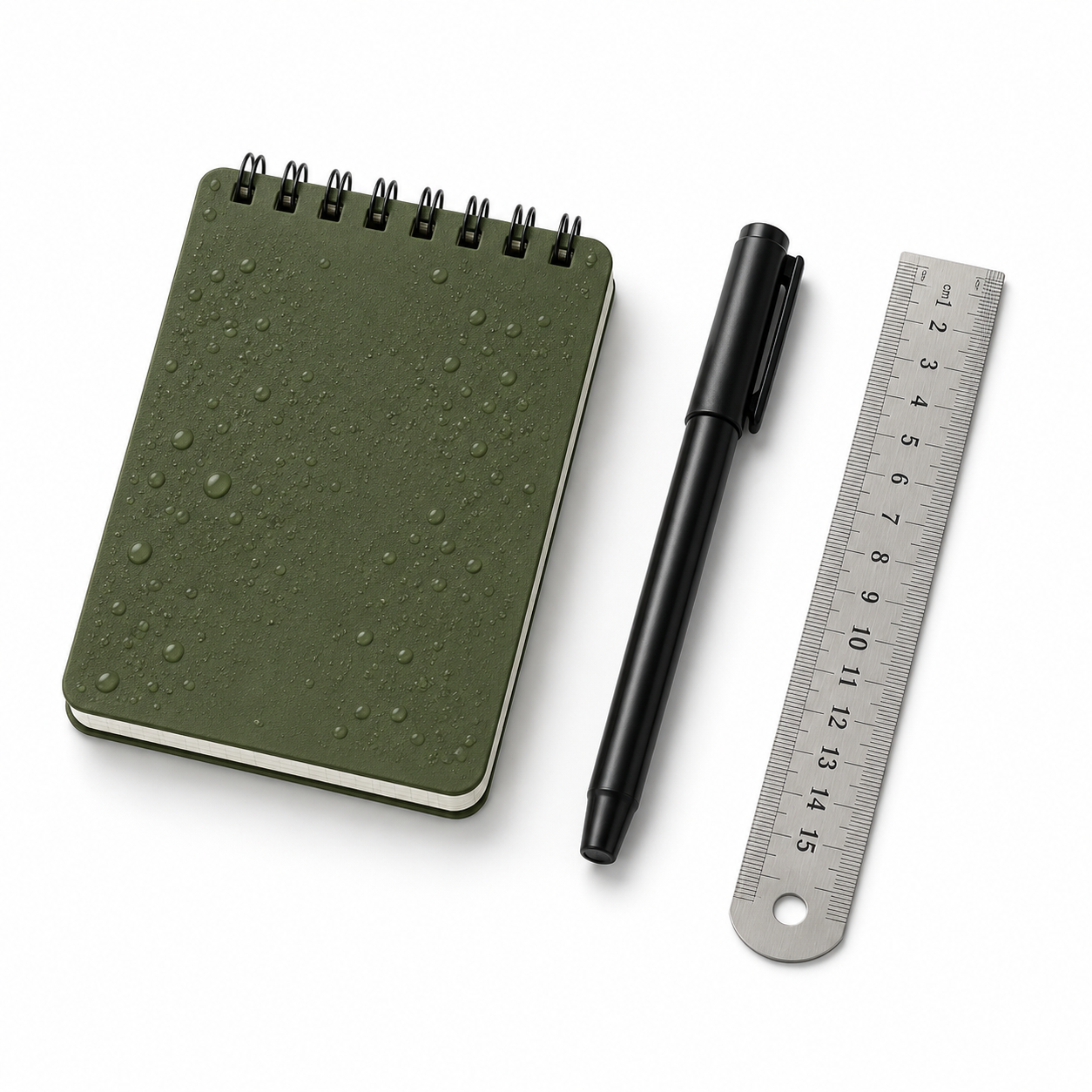 ANDRICOS Student Field Recording Bundle — Notebook, Ruler, Magnifier, Marker Pen, Sample Bags & Soft Cleaning Brush for Archaeology and Fieldwork