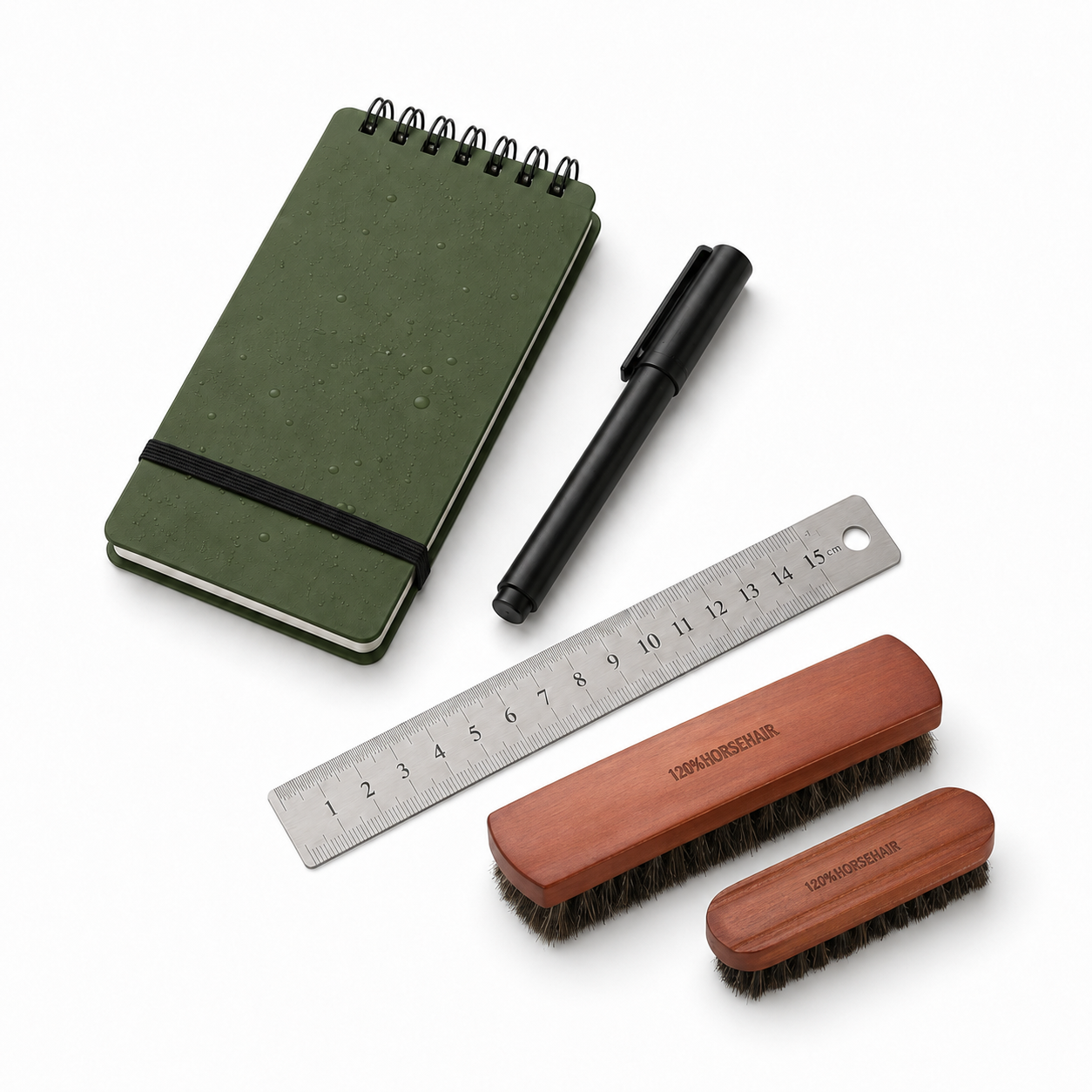 ANDRICOS Student Field Recording Bundle — Notebook, Ruler, Magnifier, Marker Pen, Sample Bags & Soft Cleaning Brush for Archaeology and Fieldwork