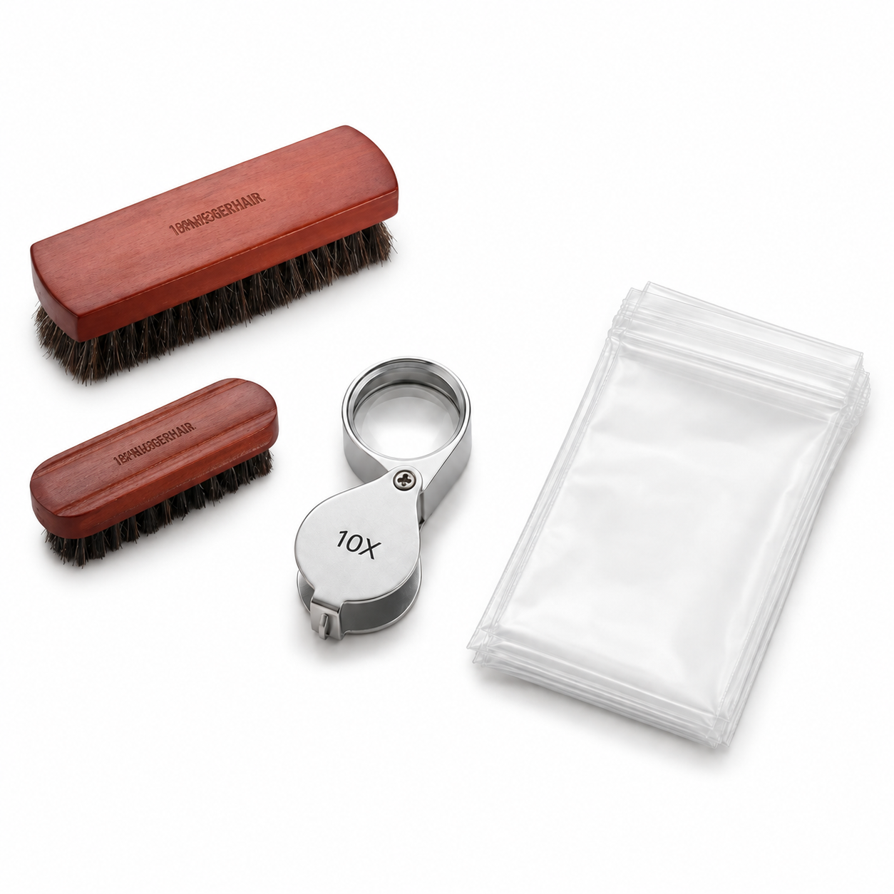 ANDRICOS Student Field Recording Bundle — Notebook, Ruler, Magnifier, Marker Pen, Sample Bags & Soft Cleaning Brush for Archaeology and Fieldwork