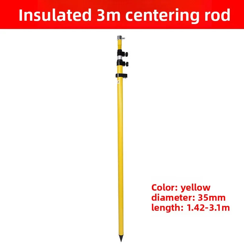 ANDRICOS Survey Pole Support Holder — Aluminium Two-Leg / Three-Leg Support for RTK, GPS, Prism Rods & Field Measuring Poles