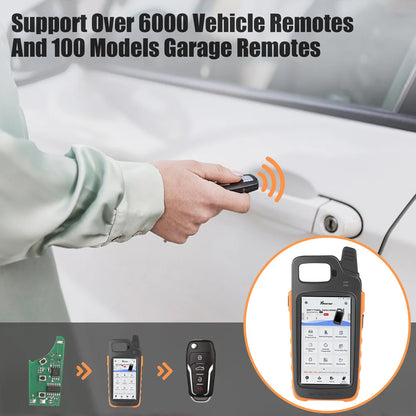 ANDRICOS Professional Vehicle Key & Diagnostic Tool — Xhorse VVDI Key Tool Max Pro with OBD Cable, TPMS Support, Remote Testing, Voltage Detection & Locksmith Workflow Functions