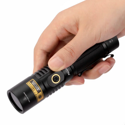 ANDRICOS UV Inspection Flashlight — AloneFire SV67 365nm Rechargeable Aluminium Blacklight Torch with 21700 Battery, USB Charging & Fluorescence Detection