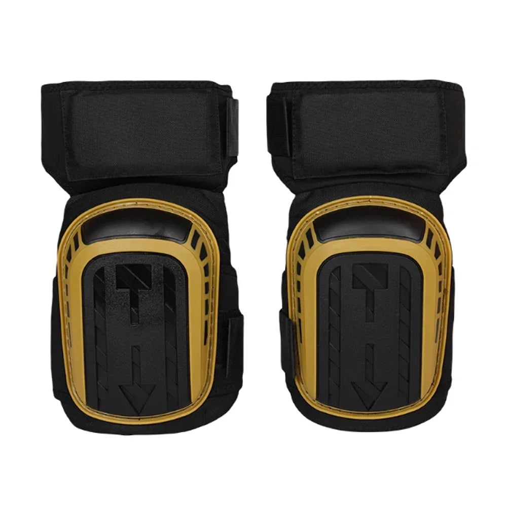 ANDRICOS Heavy-Duty Gel Knee Pads — EVA Foam Kneeling Support with Hard Shell, Adjustable Straps & Comfort Cushion for Fieldwork, Gardening & Site Tasks