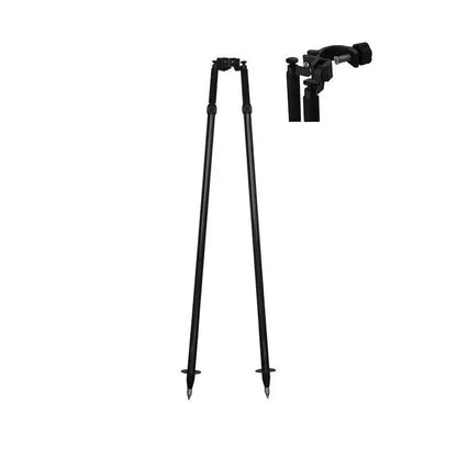 ANDRICOS Survey Pole Support Holder — Aluminium Two-Leg / Three-Leg Support for RTK, GPS, Prism Rods & Field Measuring Poles