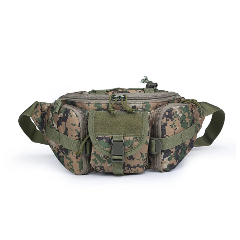 ANDRICOS Compact Field Waist Pack — Nylon MOLLE Utility Belt Pouch for Phone, Tools, Cables, Travel, Hiking & Outdoor Carry