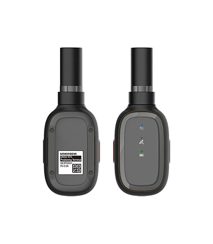 ANDRICOS Dual-Band GNSS Handheld Terminal — Minewsemi GE3PGS51 L1/L5 Positioning Device with RTK Engine Support, IP67 Housing, Bluetooth & Optional 4G