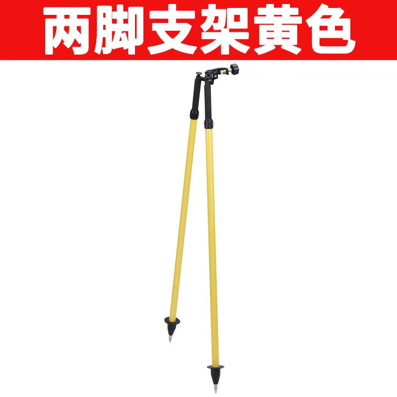 ANDRICOS Survey Pole Support Holder — Aluminium Two-Leg / Three-Leg Support for RTK, GPS, Prism Rods & Field Measuring Poles
