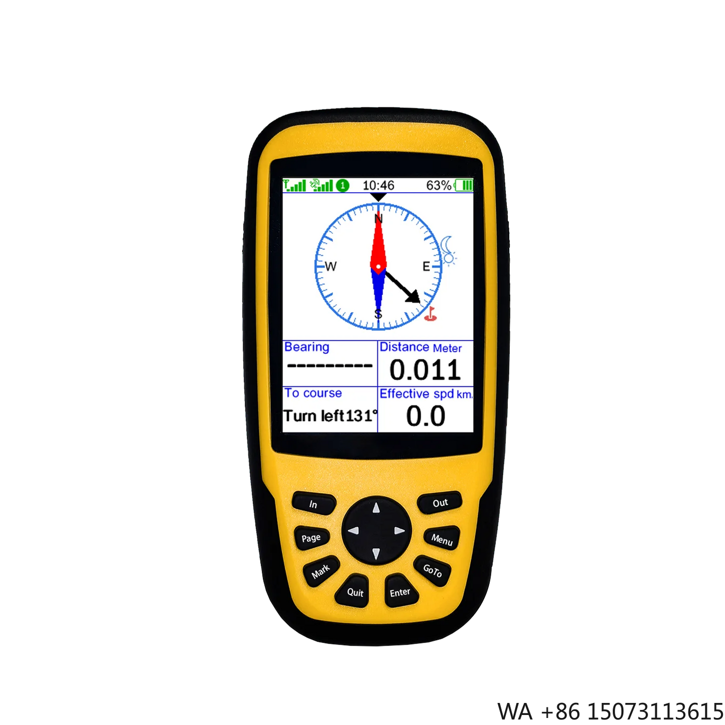 ANDRICOS H60 RTK GNSS Receiver — 1408-Channel Survey & Agricultural Mapping Terminal with 4G CORS, WiFi, Bluetooth, 3.2in Screen, 5000mAh Battery & Centimetre-Level Accuracy