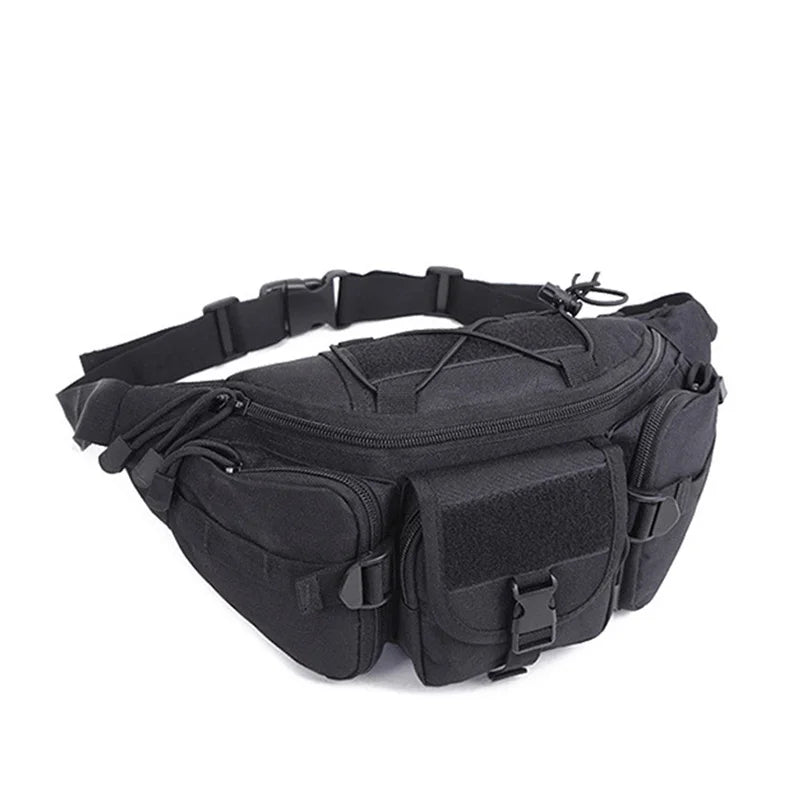 ANDRICOS Compact Field Waist Pack — Nylon MOLLE Utility Belt Pouch for Phone, Tools, Cables, Travel, Hiking & Outdoor Carry