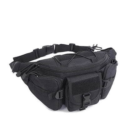 ANDRICOS Compact Field Waist Pack — Nylon MOLLE Utility Belt Pouch for Phone, Tools, Cables, Travel, Hiking & Outdoor Carry