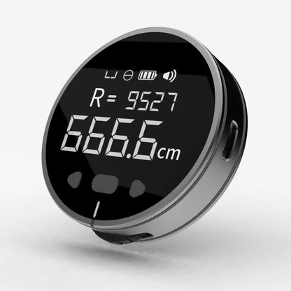 ANDRICOS Digital Field Ruler — DUKA ATuMan Little Q Rechargeable 99M Electronic Measuring Tool with LCD Display, 8 Functions & Compact Aluminium Body