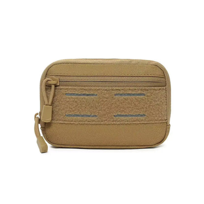 ANDRICOS Compact Field Utility Pouch — MOLLE Admin Bag with Nylon Build, Internal Organiser, Reflective Detail & Field Carry System