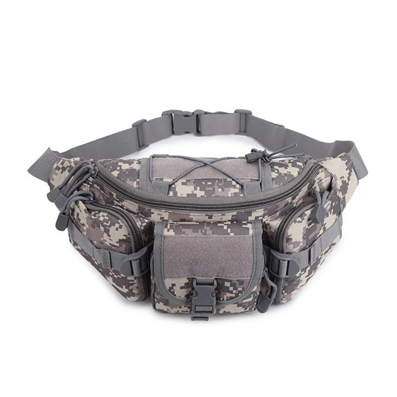 ANDRICOS Compact Field Waist Pack — Nylon MOLLE Utility Belt Pouch for Phone, Tools, Cables, Travel, Hiking & Outdoor Carry
