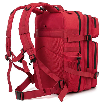 ANDRICOS 45L Field Operations Backpack — ReFire Gear MOLLE Outdoor Rucksack with Bottle Holder, Multi-Compartment Carry & 3-Day Field Pack Design