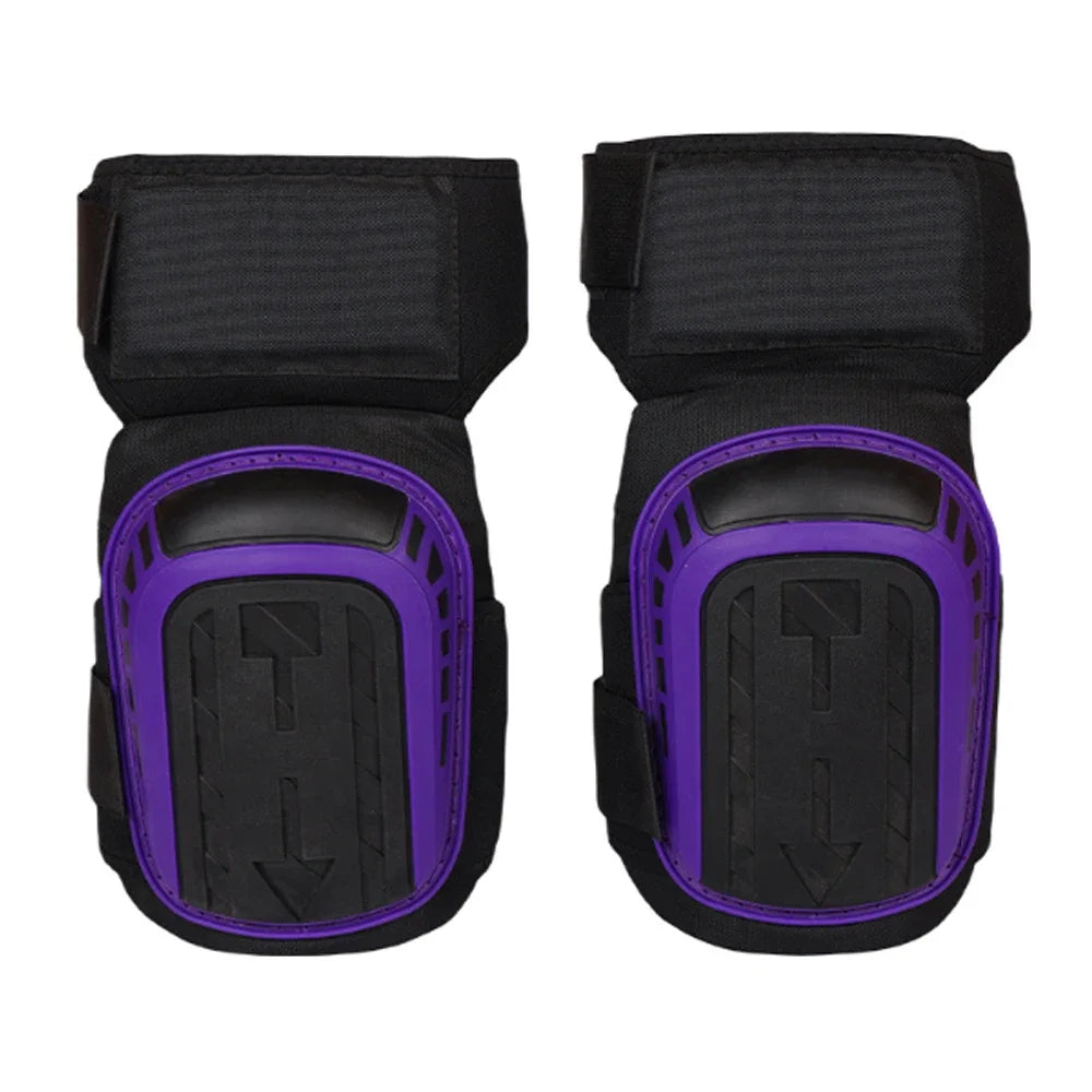 ANDRICOS Heavy-Duty Gel Knee Pads — EVA Foam Kneeling Support with Hard Shell, Adjustable Straps & Comfort Cushion for Fieldwork, Gardening & Site Tasks