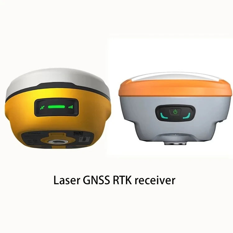 ANDRICOS Laser RTK GNSS Receiver — Multi-Frequency Dual Camera GIS Mapping Receiver with IP68 Rating, Tilt Correction, 4G/WiFi/Bluetooth & Centimetre-Level Positioning