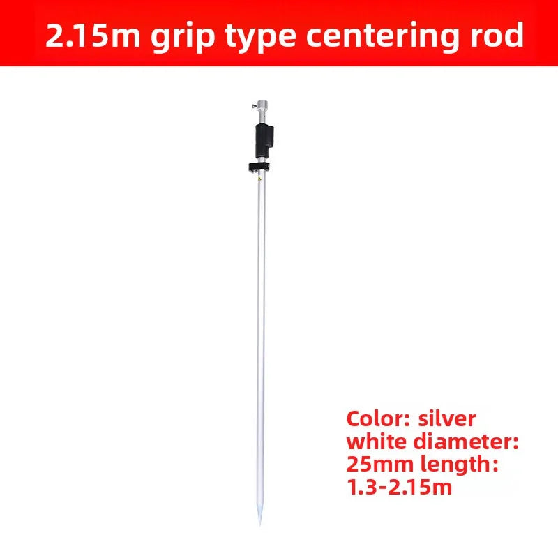 ANDRICOS Survey Pole Support Holder — Aluminium Two-Leg / Three-Leg Support for RTK, GPS, Prism Rods & Field Measuring Poles