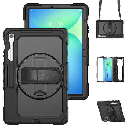 ANDRICOS Rugged Tablet Field Case — Shockproof Hand Strap & Shoulder Strap Cover Compatible with Samsung Galaxy Tab S10 FE, S10 FE+ & Tab S9