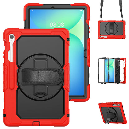ANDRICOS Rugged Tablet Field Case — Shockproof Hand Strap & Shoulder Strap Cover Compatible with Samsung Galaxy Tab S10 FE, S10 FE+ & Tab S9