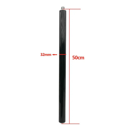 ANDRICOS 2M Carbon Fibre RTK Survey Pole — 4-Section GNSS/GPS Surveying Rod with 5/8×11 Thread, 32mm Diameter & Lightweight Field Design