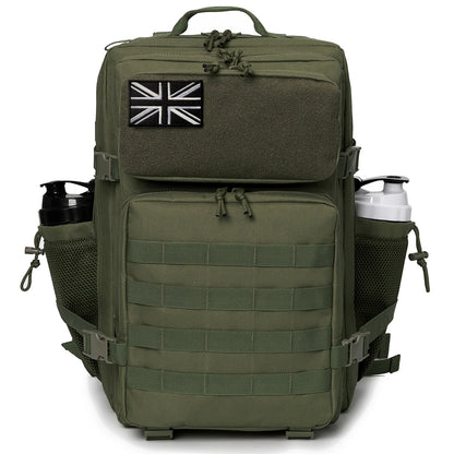 ANDRICOS 45L Field Operations Backpack — ReFire Gear MOLLE Outdoor Rucksack with Bottle Holder, Multi-Compartment Carry & 3-Day Field Pack Design