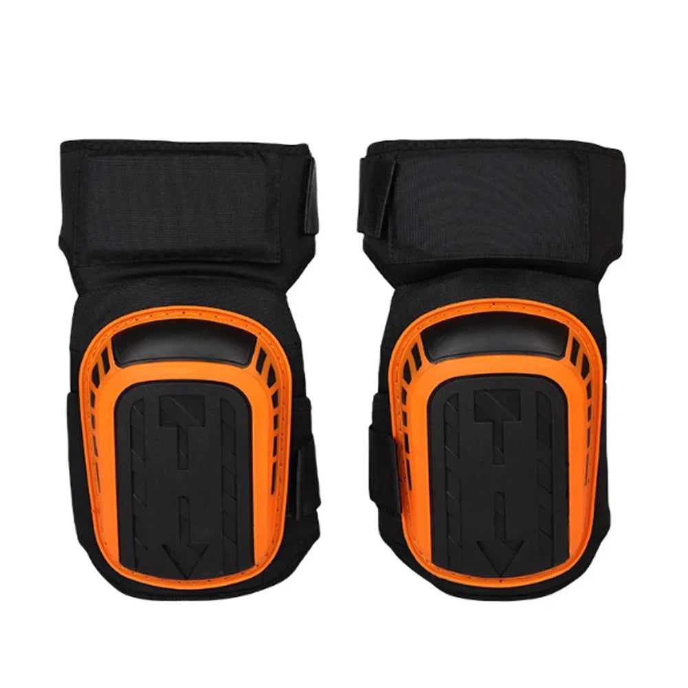 ANDRICOS Heavy-Duty Gel Knee Pads — EVA Foam Kneeling Support with Hard Shell, Adjustable Straps & Comfort Cushion for Fieldwork, Gardening & Site Tasks