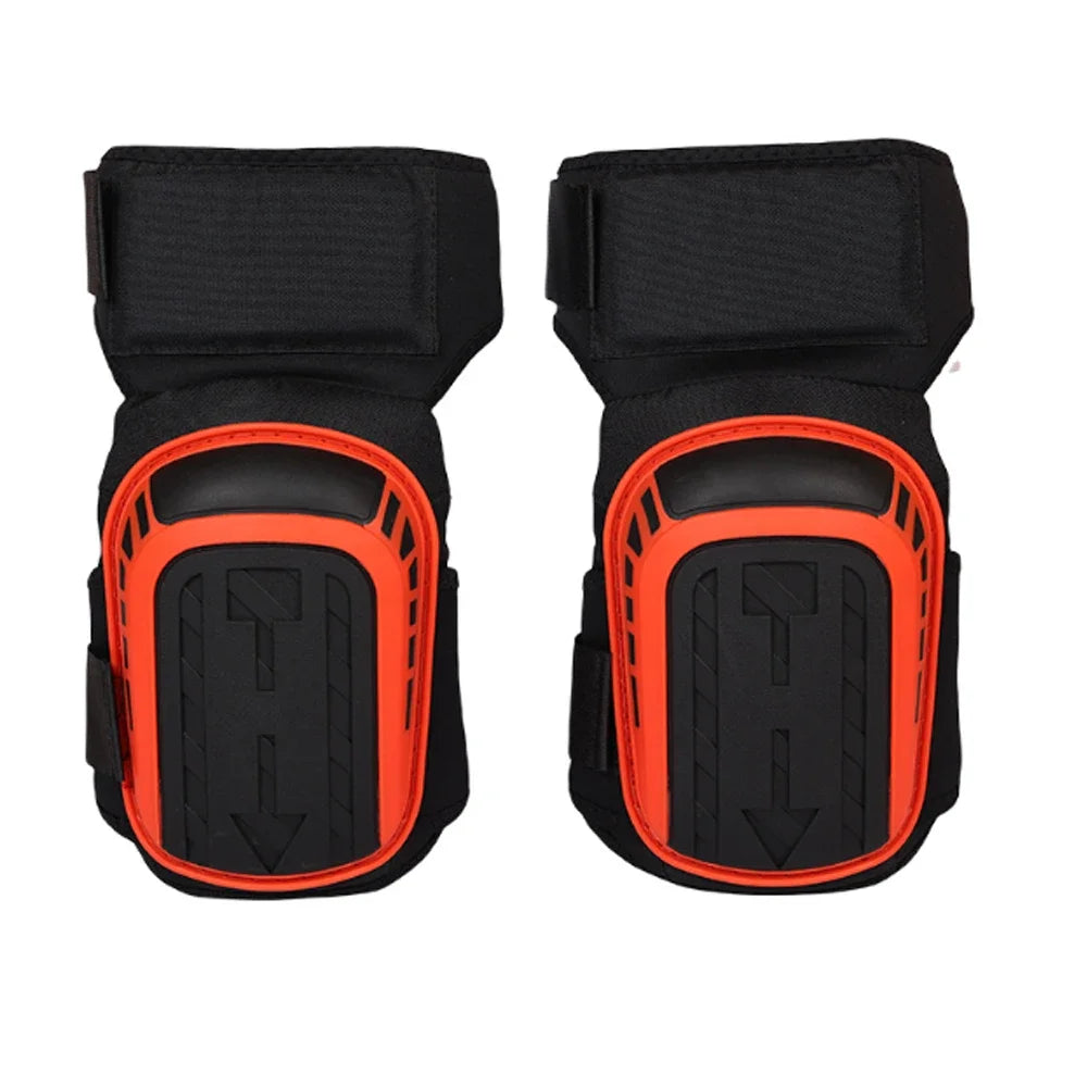ANDRICOS Heavy-Duty Gel Knee Pads — EVA Foam Kneeling Support with Hard Shell, Adjustable Straps & Comfort Cushion for Fieldwork, Gardening & Site Tasks