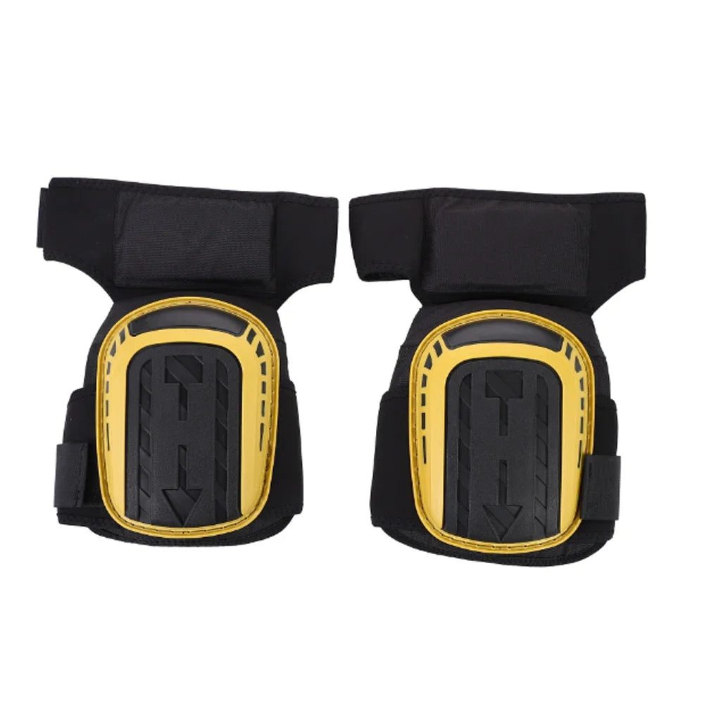 ANDRICOS Heavy-Duty Gel Knee Pads — EVA Foam Kneeling Support with Hard Shell, Adjustable Straps & Comfort Cushion for Fieldwork, Gardening & Site Tasks