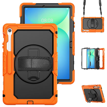 ANDRICOS Rugged Tablet Field Case — Shockproof Hand Strap & Shoulder Strap Cover Compatible with Samsung Galaxy Tab S10 FE, S10 FE+ & Tab S9