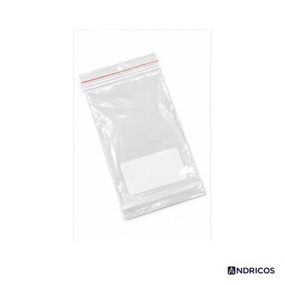 ANDRICOS Field Sampling Bags — Aseptic-Style Water Quality & Homogenisation Sample Bags with Wire Closure for Field, Lab & Environmental Collection