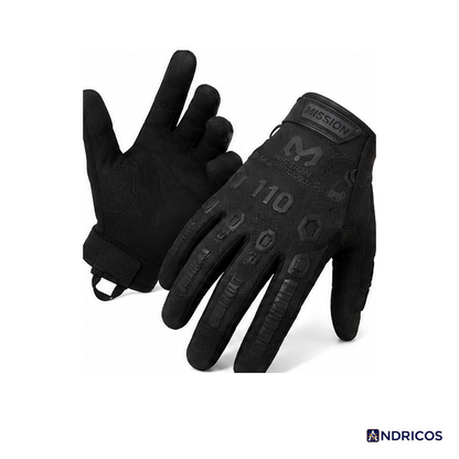 ANDRICOS Outdoor Field Gloves — Lightweight Full-Finger Utility Gloves with Touchscreen Support, Non-Slip Grip, Adjustable Wrist & Breathable Fit