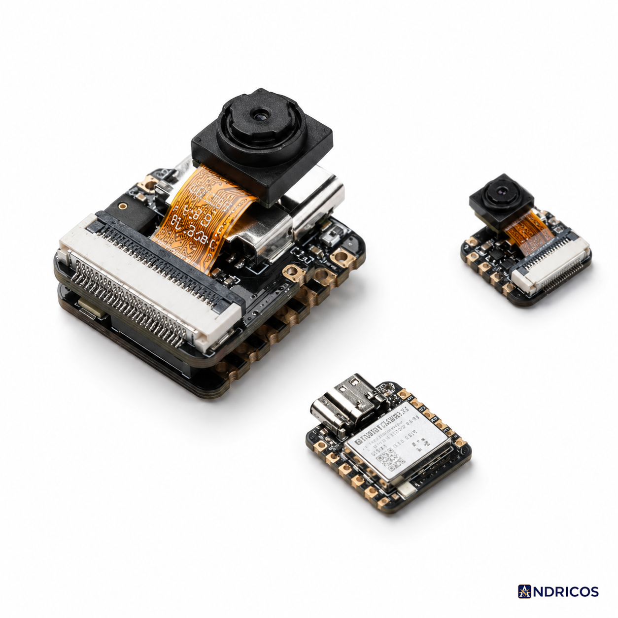 ANDRICOS Camera Development Board — XIAO ESP32S3 Sense S3R8 Compact Microcontroller with Camera for Arduino, IoT, AI Vision & Learning Projects