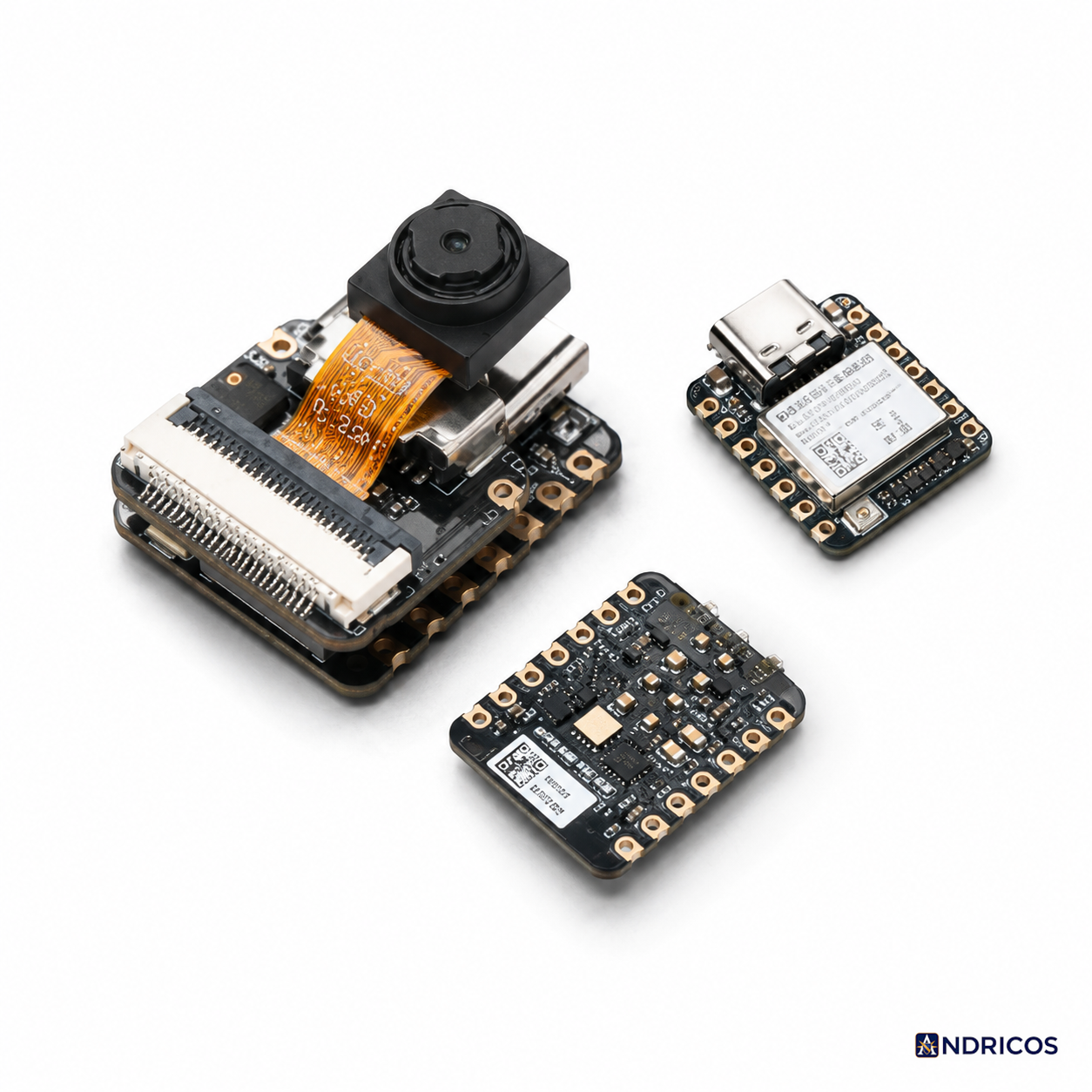 ANDRICOS Camera Development Board — XIAO ESP32S3 Sense S3R8 Compact Microcontroller with Camera for Arduino, IoT, AI Vision & Learning Projects