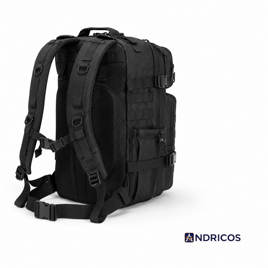 ANDRICOS 45L Field Operations Backpack — ReFire Gear MOLLE Outdoor Rucksack with Bottle Holder, Multi-Compartment Carry & 3-Day Field Pack Design