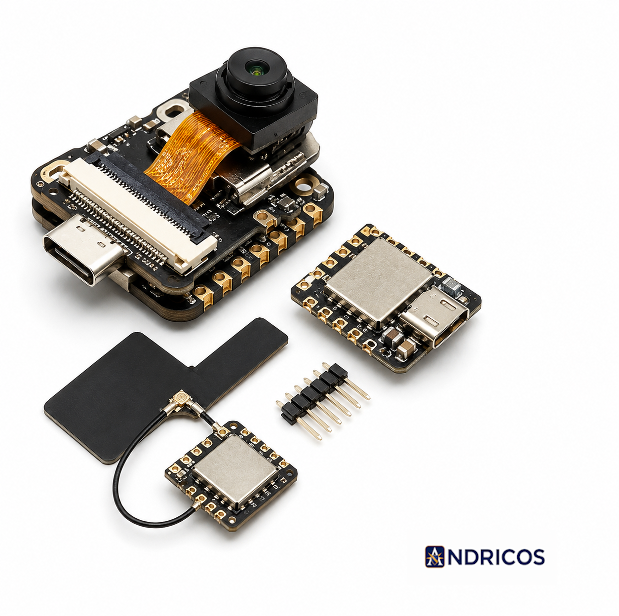ANDRICOS XIAO Development Board — Seeed Studio-Style ESP32 S3/C3/C6/Sense Compact IoT Module for AI Vision, Arduino Projects & Embedded Learning